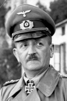 <p>Il generale Heinrich von Vietinghoff-Scheel,(1887-1952), comandante della 10a Armata<br /> tedesca.</p>