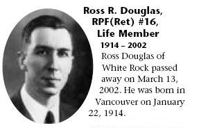 <p>Il necrologio di Ross R. Douglas, ufficiale di collegamento fra il Reggimento Westminster e il Reggimento San Marco sul fronte di Cassino.<br />Tratta dal periodico “Forum”.</p>