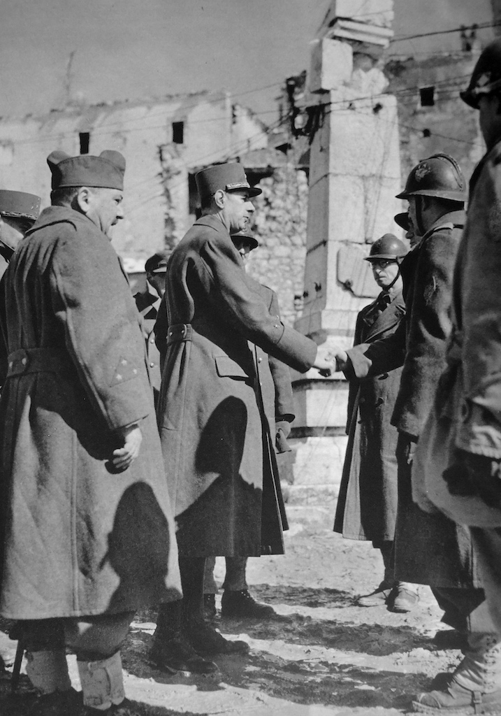 <p>Acquafondata, 5 marzo 1944, la storica visita del generale Charles de Gaulle.<br /></p>