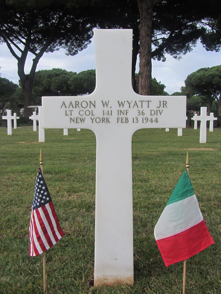 The grave of Aaron Wyatt